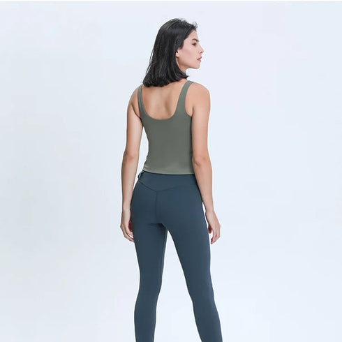 Women's Athletic V-Neck Tank Top